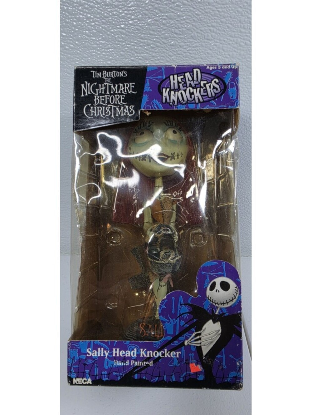 NECA Disney Nightmare Before Christmas Sally Head Knocker Figure Hand Painted